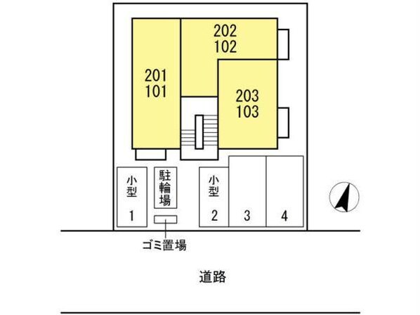 セジュール南町の物件外観写真